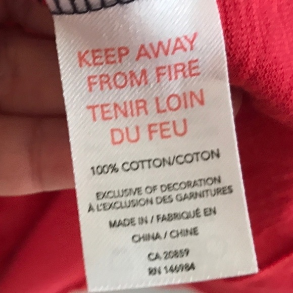 Hatley Mini dress Nellie Coastal Red navy white short sleeve Vacation Beach XS - Picture 6 of 10